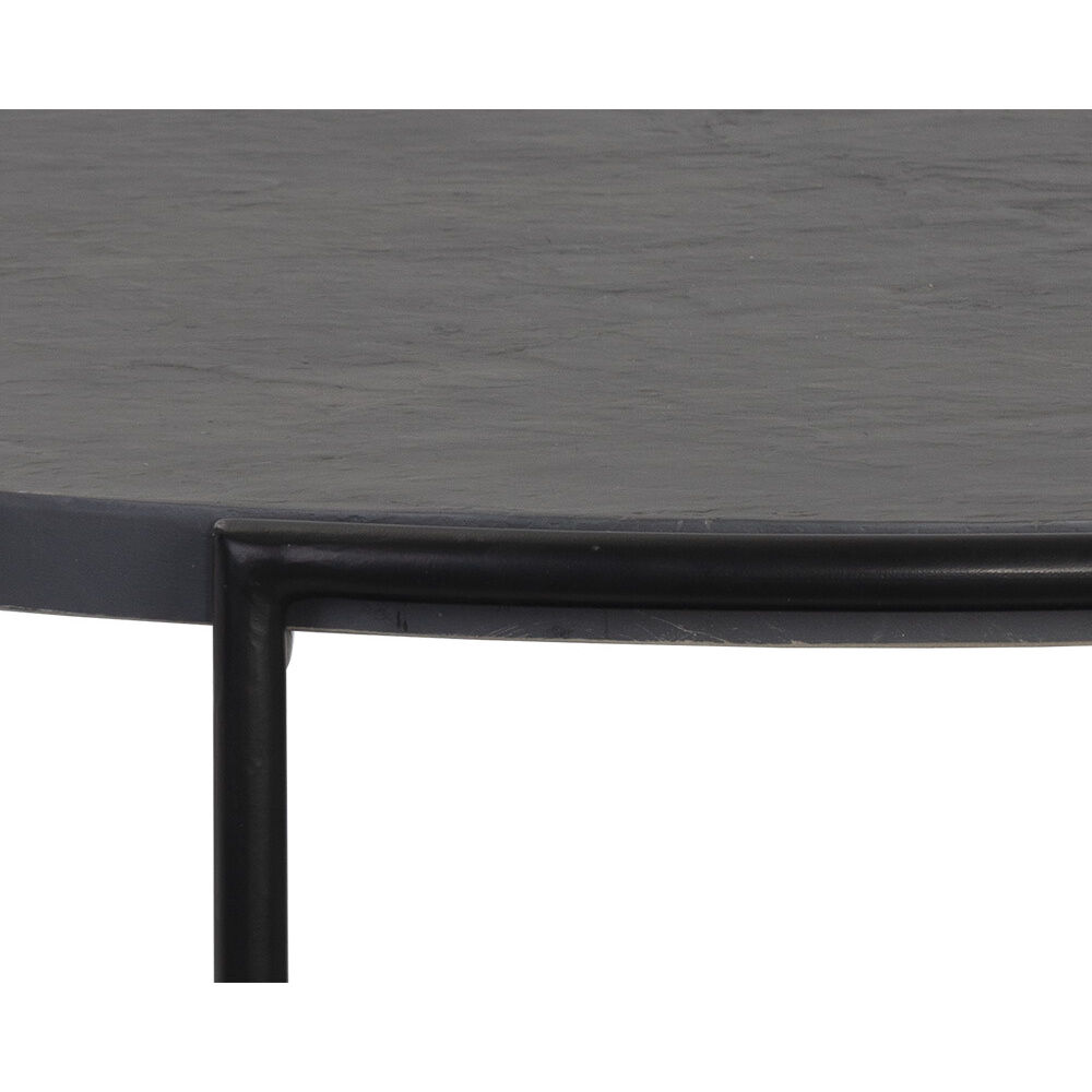Zuma 40 X 17.5 inch Black Outdoor Coffee Table